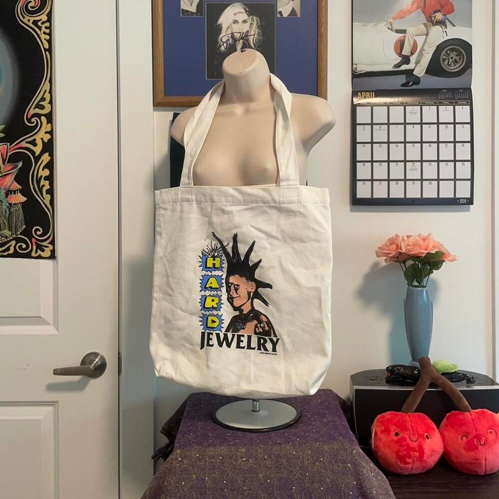 Hard jewelry tote bag